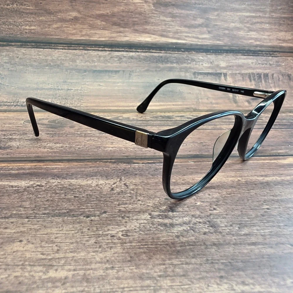 Calvin Klein CK5884 001 Black Cat Eye Eyeglasses Frames 52-17-140  Womens